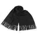 Winter Plaid Fringe Scarf / Shawl Wrap with Tassel 65x180 cm