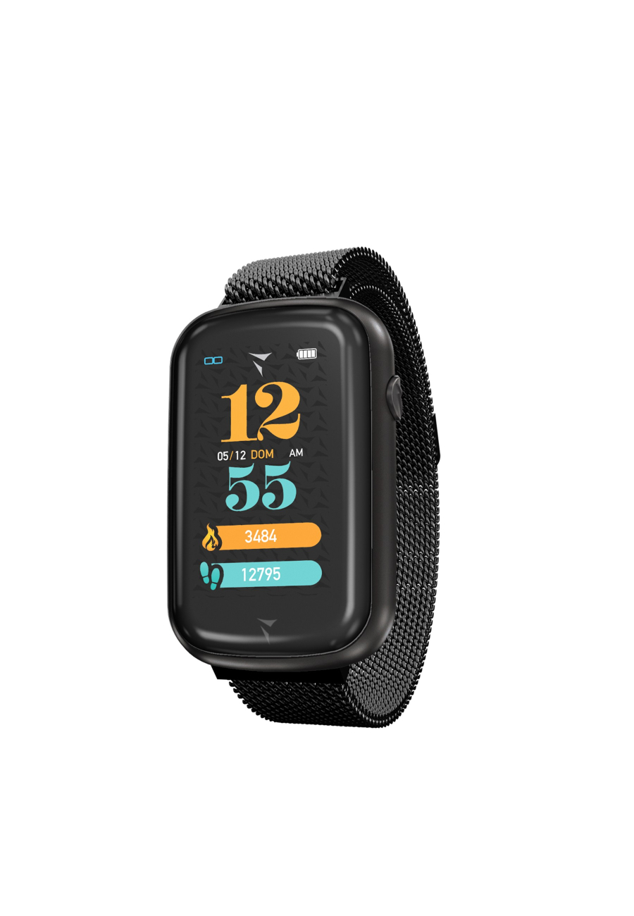 Smart Watch STEPS Metalic Black