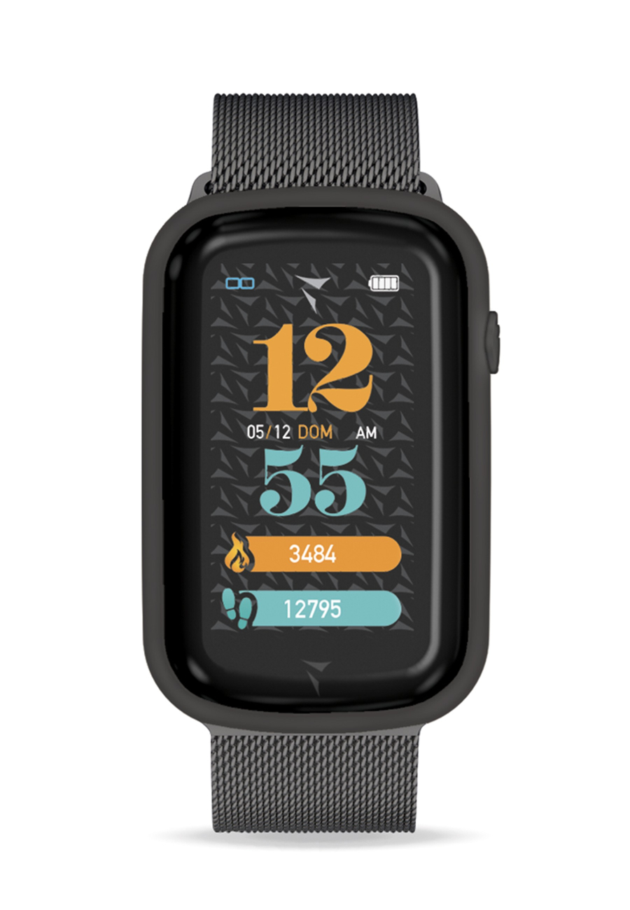 Smart Watch STEPS Metalic Black