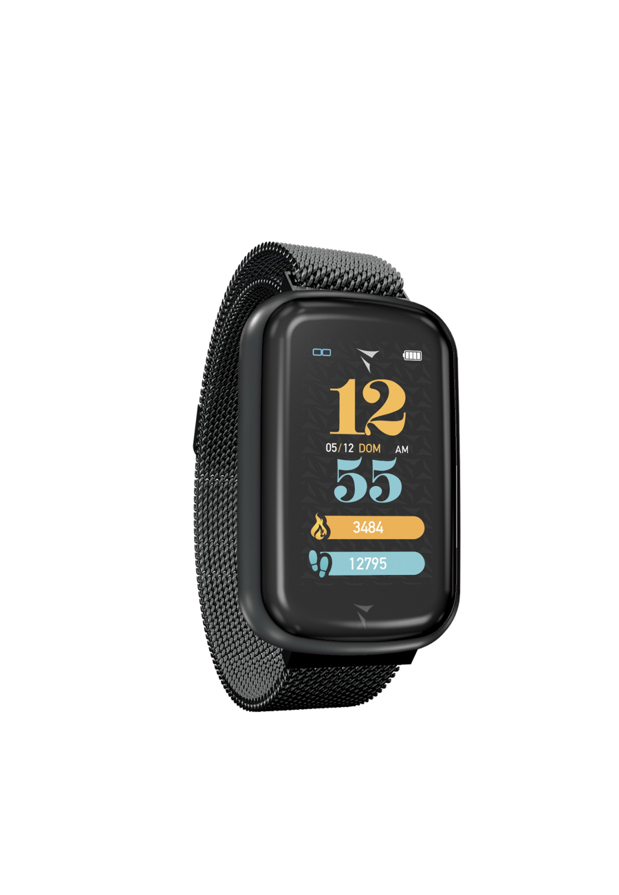 Smart Watch STEPS Metalic Black