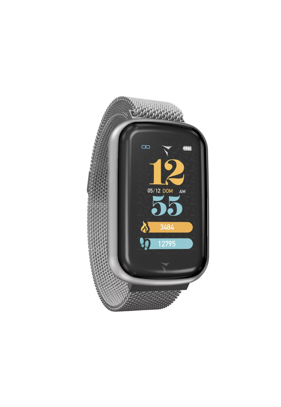 Smart Watch STEPS Metal Silver