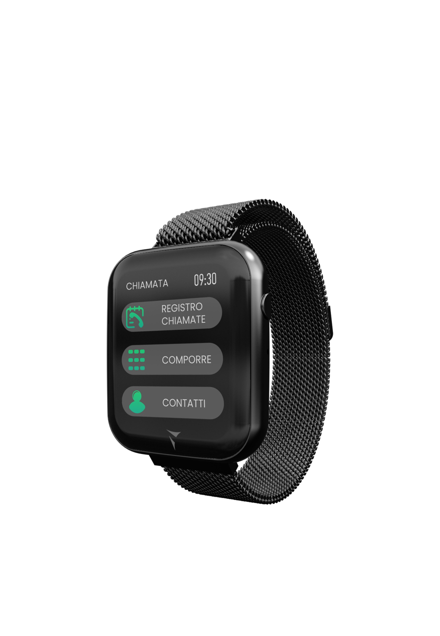 Smart Watch TALK Metalic Black