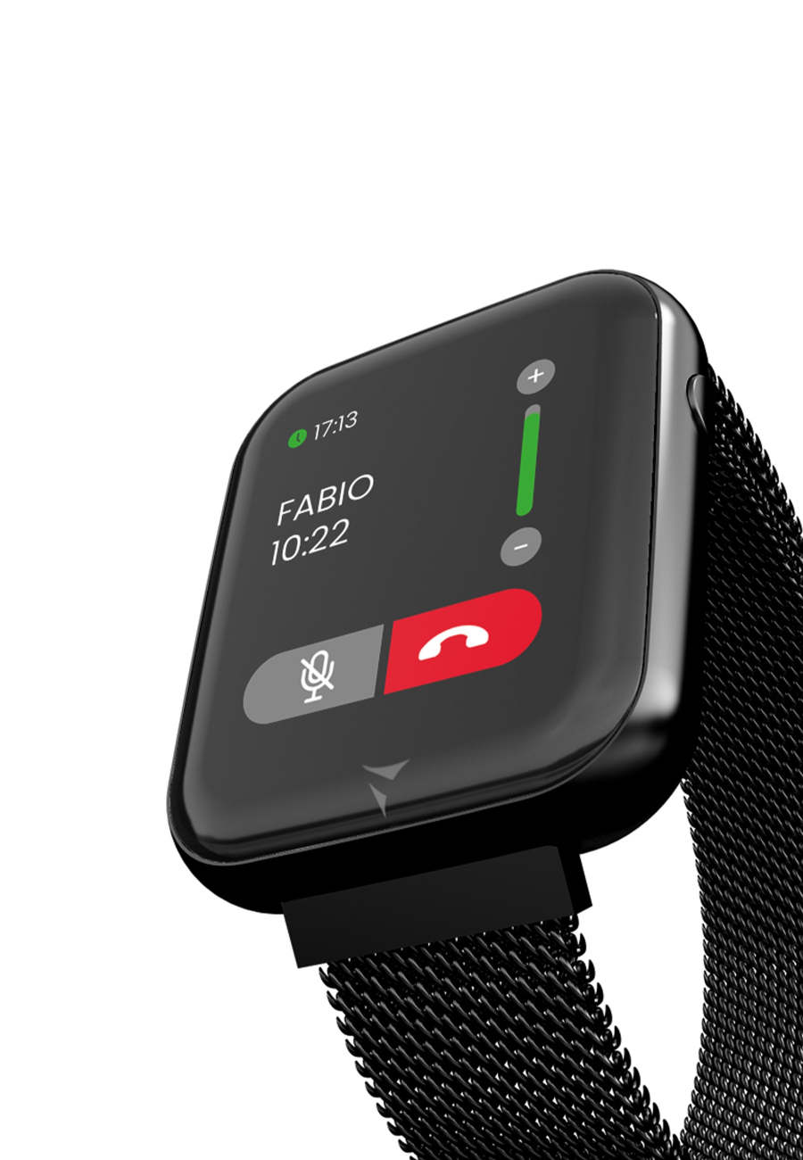 Smart Watch TALK Metalic Black