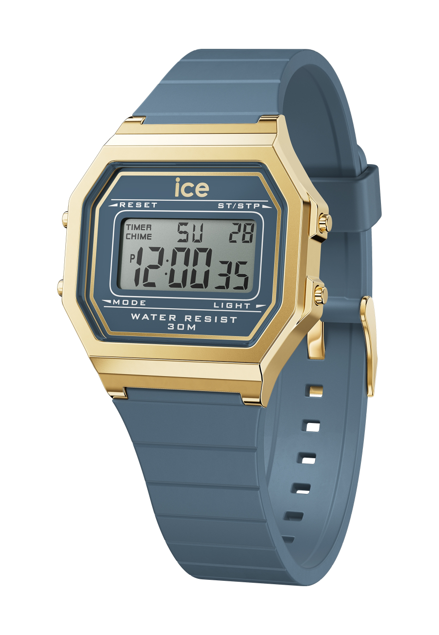 Ice Digit Retro Midnight Blue