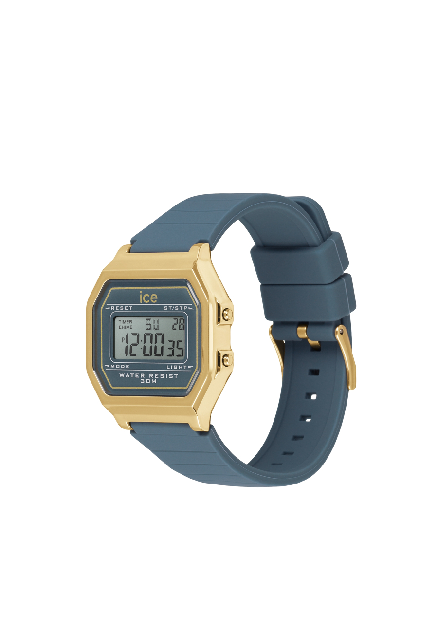 Ice Digit Retro Midnight Blue
