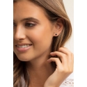 Ear Studs Black Stone