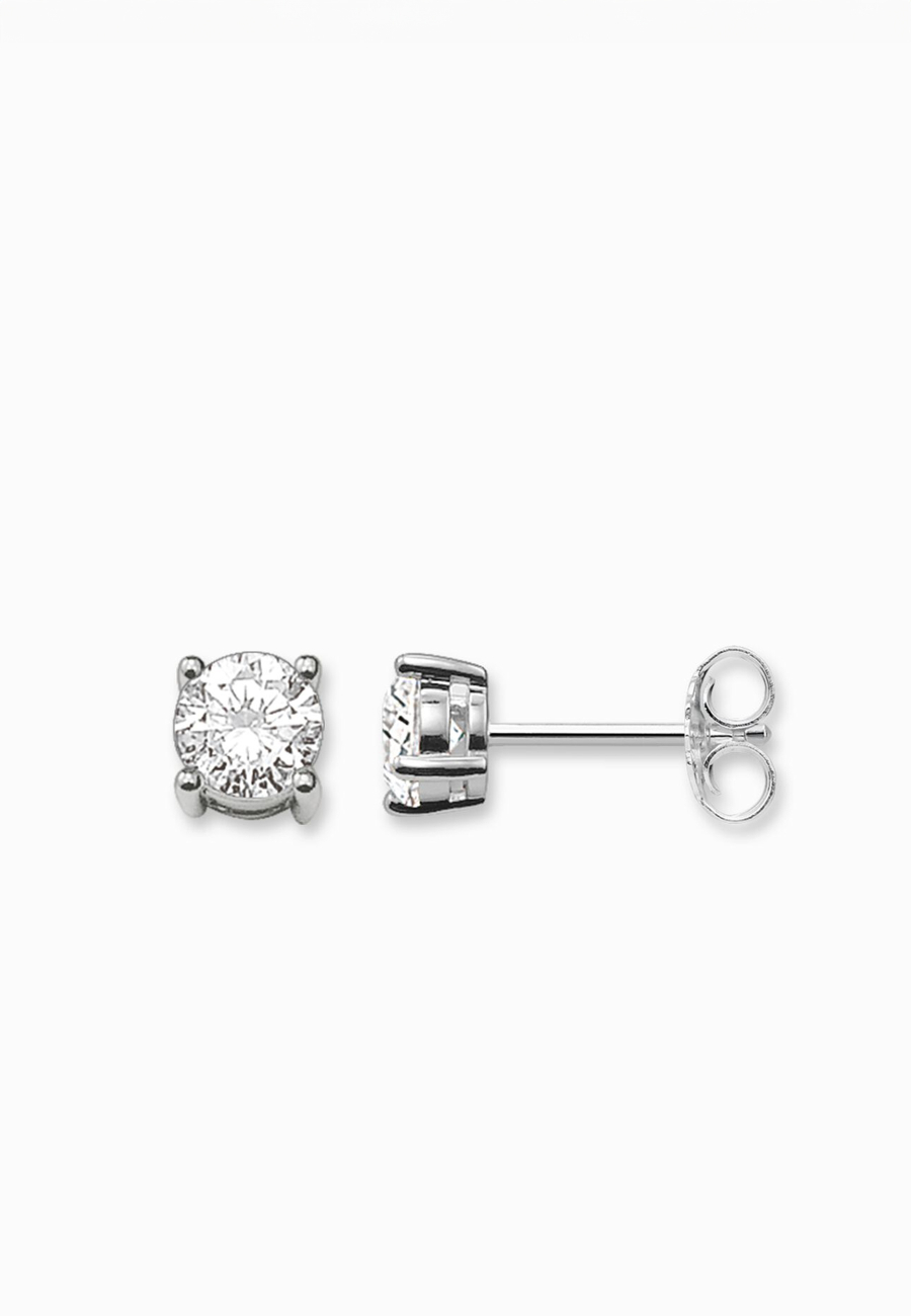 Boucles d'oreilles Pierre Blanche