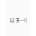 Boucles d'oreilles Pierre Blanche