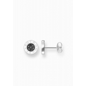 Ear Studs Classic Pavé Black