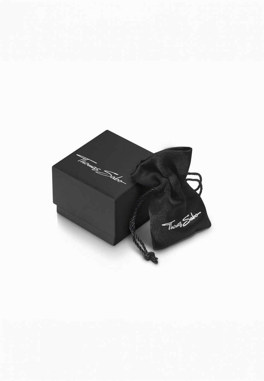 Ear Studs Classic Pavé Black