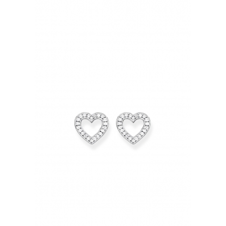 Boucles d'Oreilles Coeurs Grandes