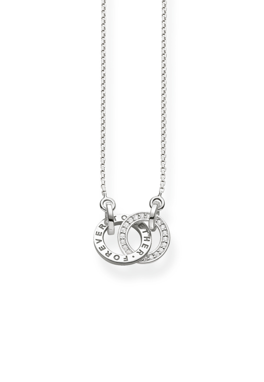 Halskette Forever Together Klein Silber