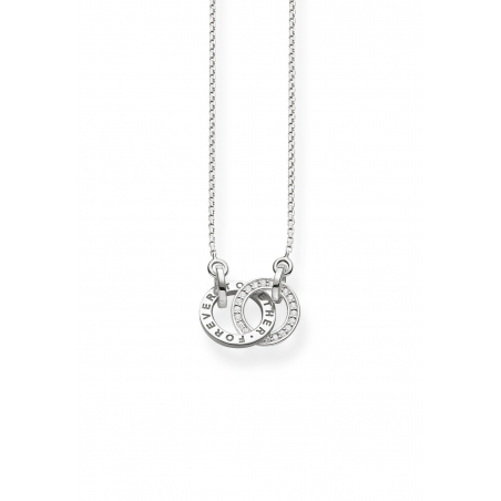 Halskette Forever Together Klein Silber