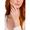 Ring Silver Solitaire Red Heart Shaped Stone Ring Silver Solitaire Red Heart Shaped Stone