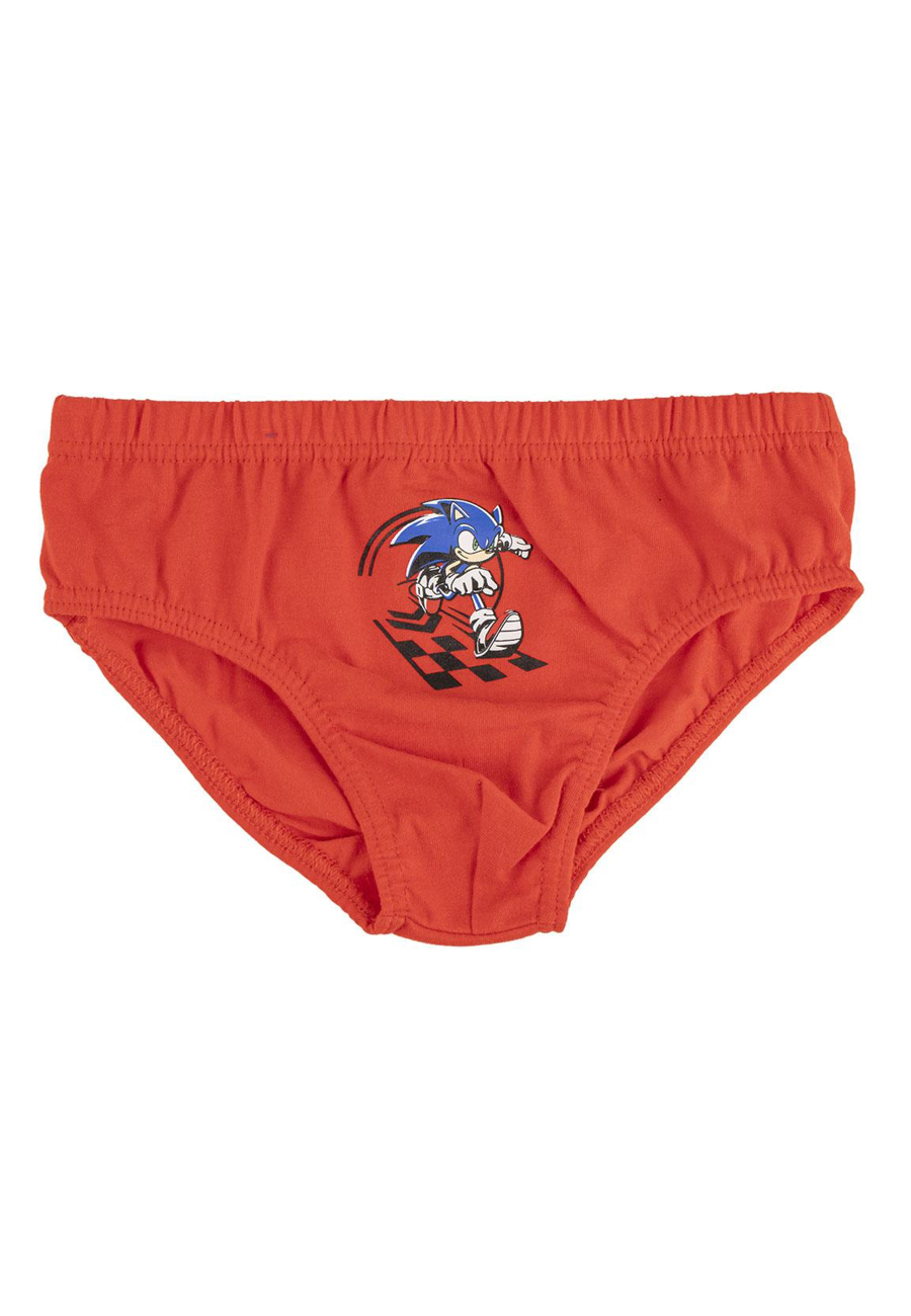 Unterwäsche-Set für Jungen 3 Teile Sonic