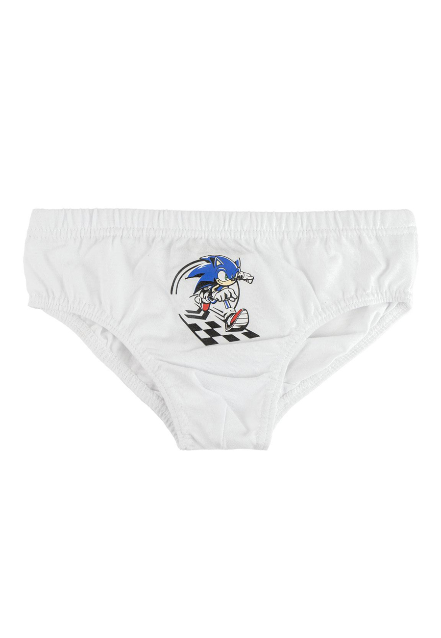 Unterwäsche-Set für Jungen 3 Teile Sonic