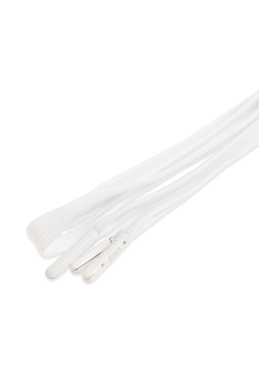 Crep Protect Laces White Flat Crep Protect Laces White Flat