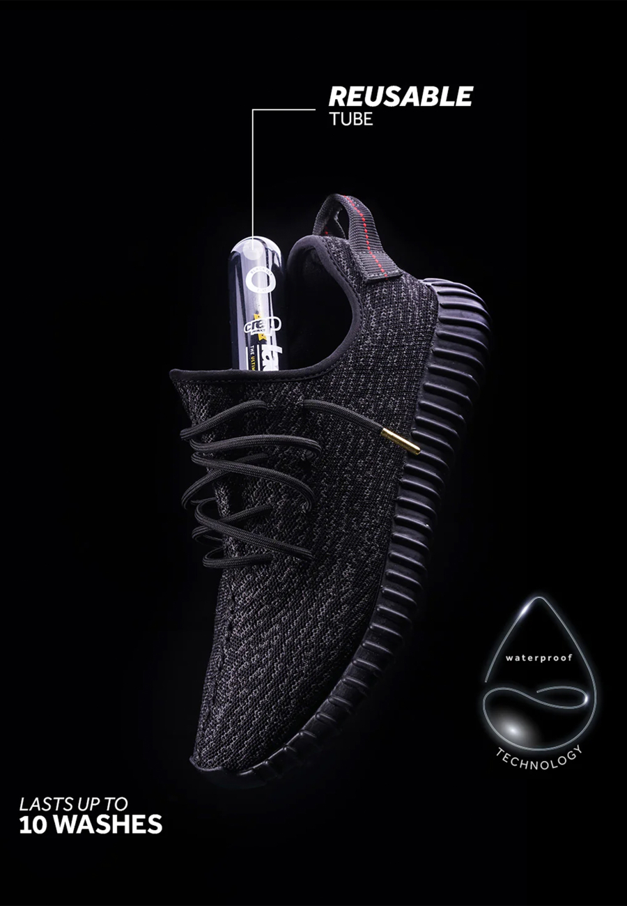 Crep Protect Laces Black Flat Crep Protect Laces Black Flat