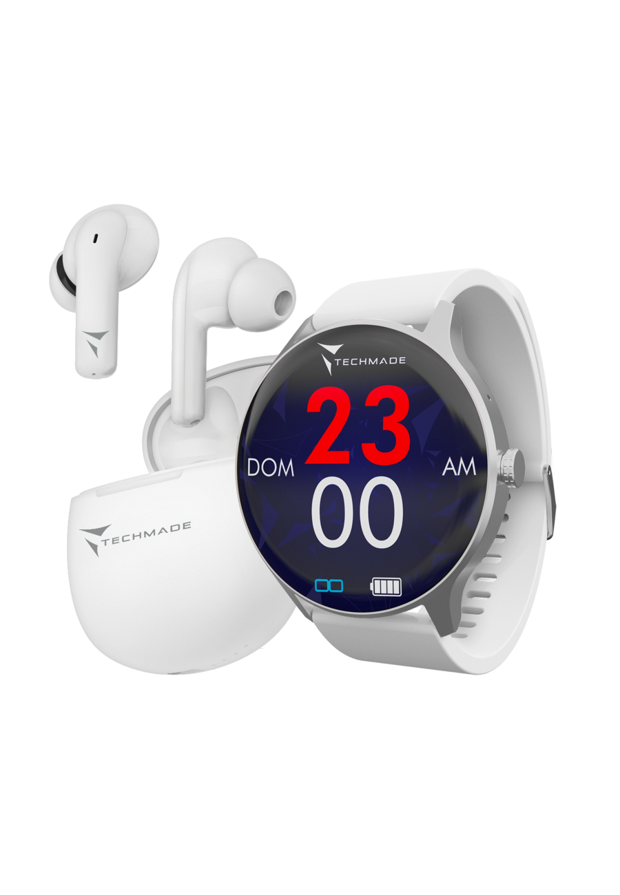 Smart Watch DYNAMIC WHITE BUNDLE