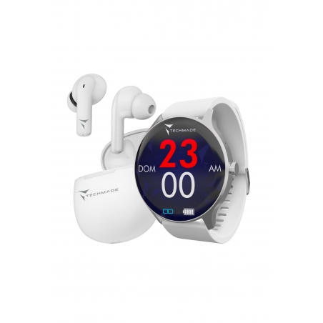Smart Watch DYNAMIC WHITE BUNDLE