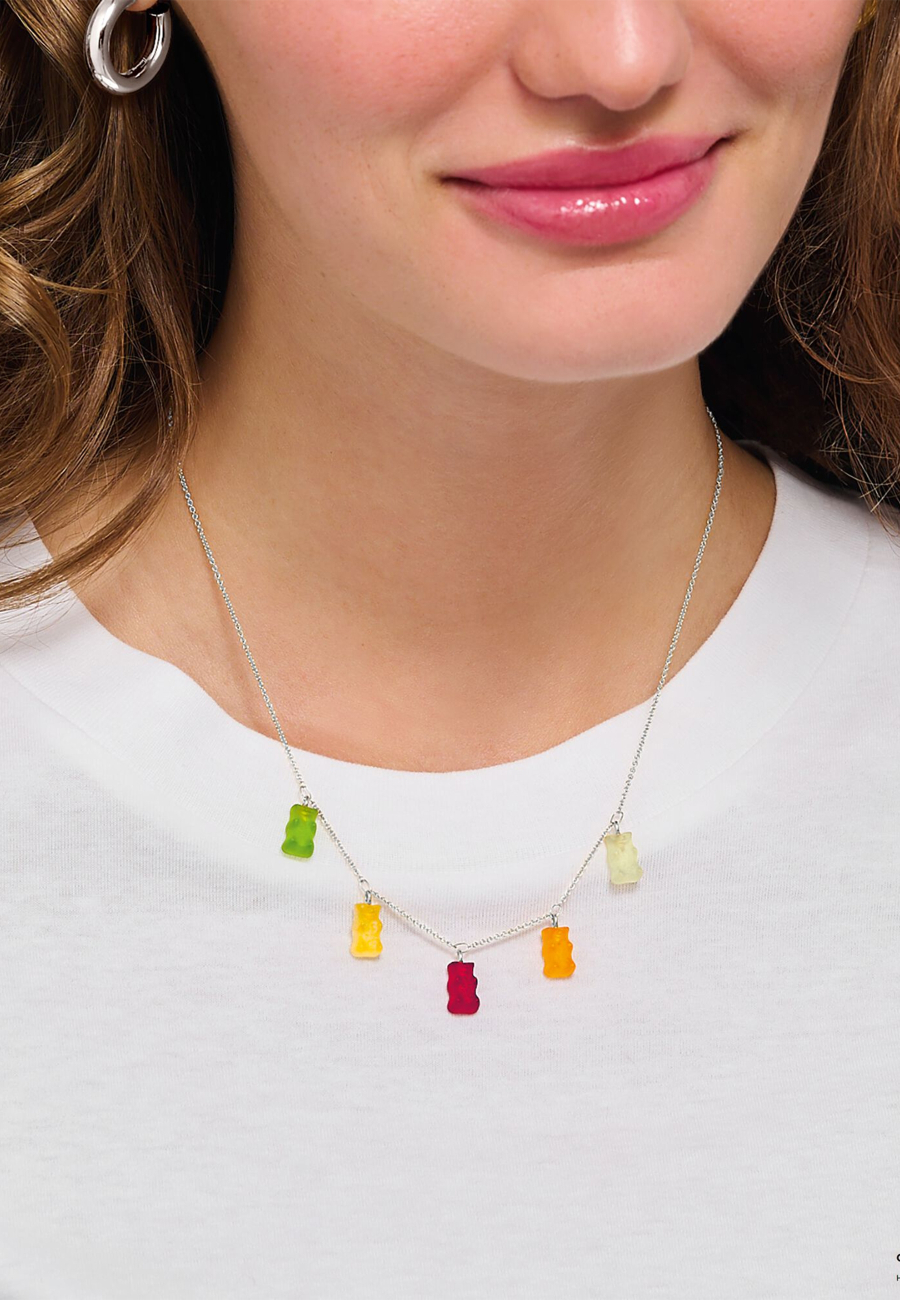 Collar HARIBO Osos de oro de colores