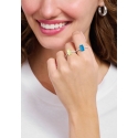 Anillo HARIBO Oso de Oro Azul
