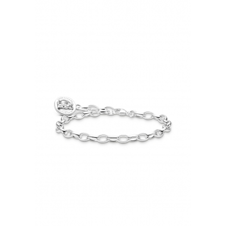 Pulsera HARIBO con Oso de Oro Plata