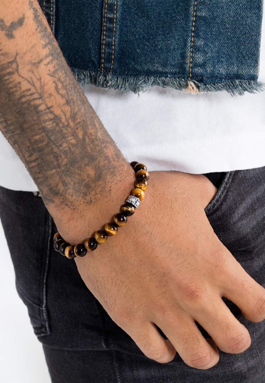 Pulsera Ojo de Tigre Marrón