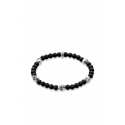 Armband Totenkopf Schwarz