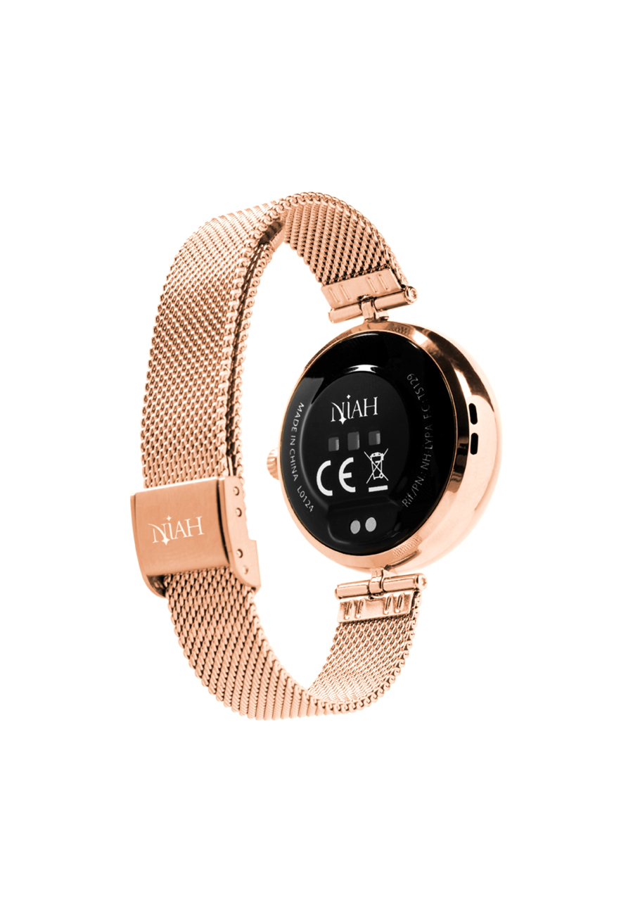 Smart Watch Lyra Milan Mesh Gold Rose Smart Watch Lyra Milan Mesh Gold Rose