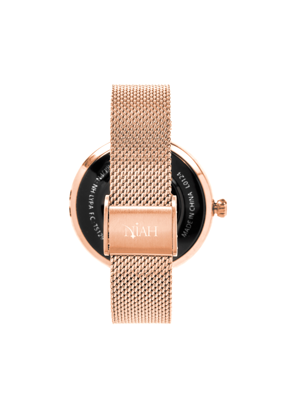 Smart Watch Lyra Milan Mesh Gold Rose Smart Watch Lyra Milan Mesh Gold Rose