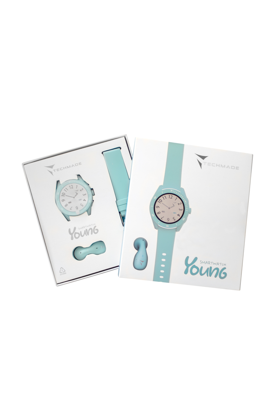 Smart Watch Young Light Blue Bundle Smart Watch Young Light Blue Bundle