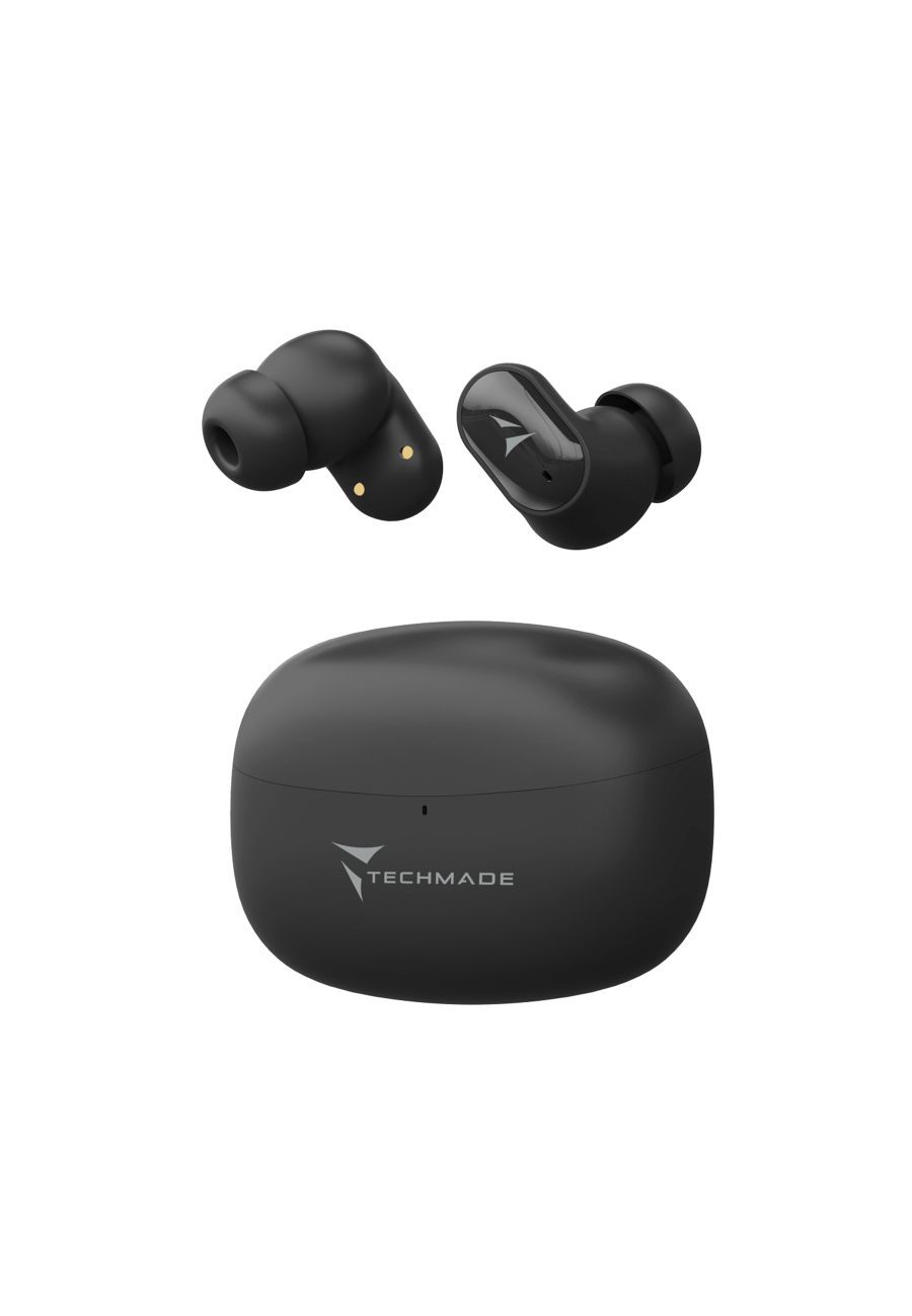 Techmade Earbuds K111 Black