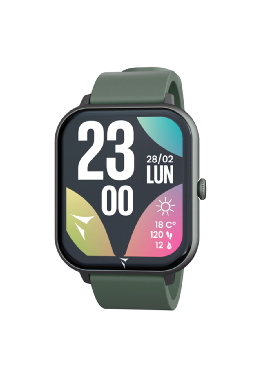 Smart Watch Glow Dark Green