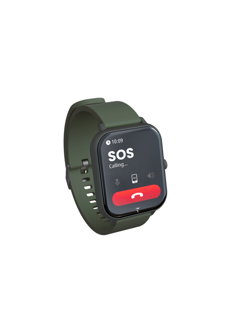 Smart Watch Glow Dark Green