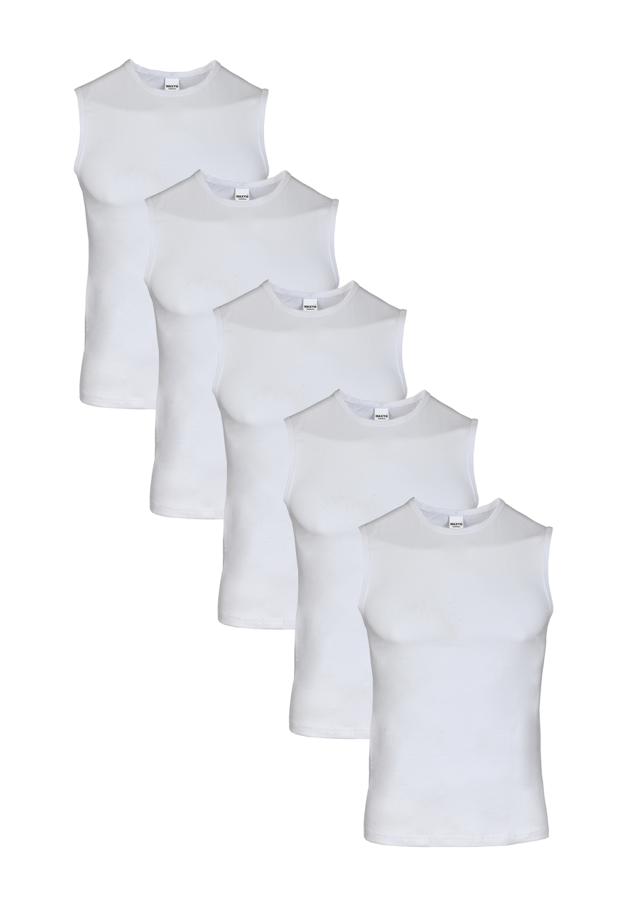 BASIC MAX Maillot de Corps Paquet de 5 BASIC MAX Maillot de Corps Paquet de 5