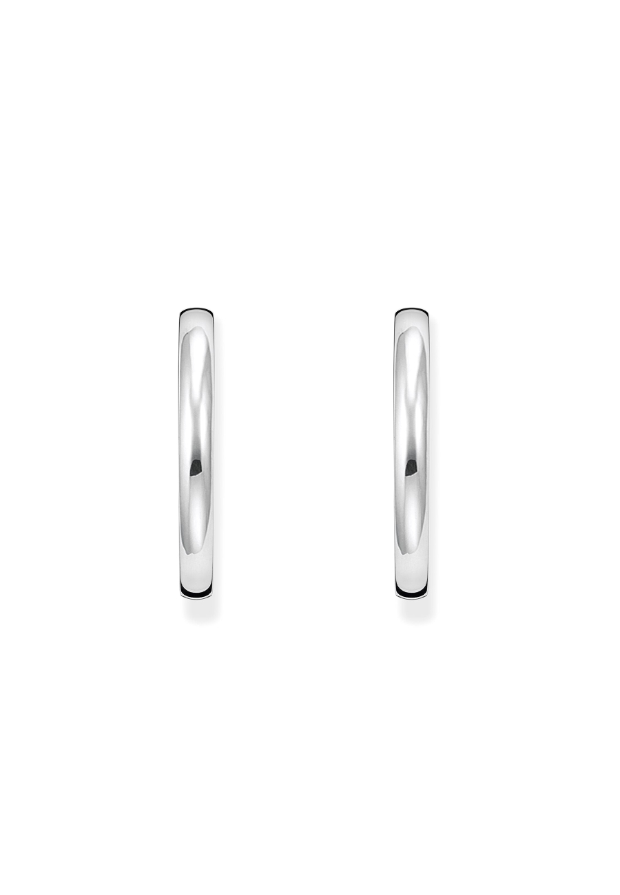 Pendientes de aro Gran Chunky Plata