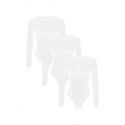 BASIC MAX Langarm Body Frauen 3er Pack BASIC MAX Langarm Body Frauen 3er Pack