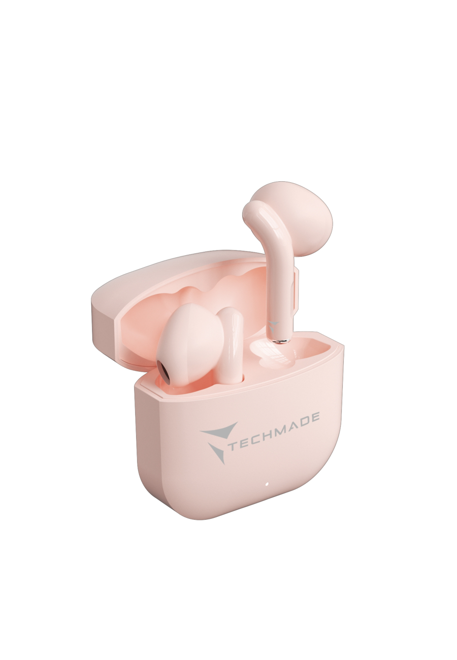 Techmade Earbuds XM201 Pink