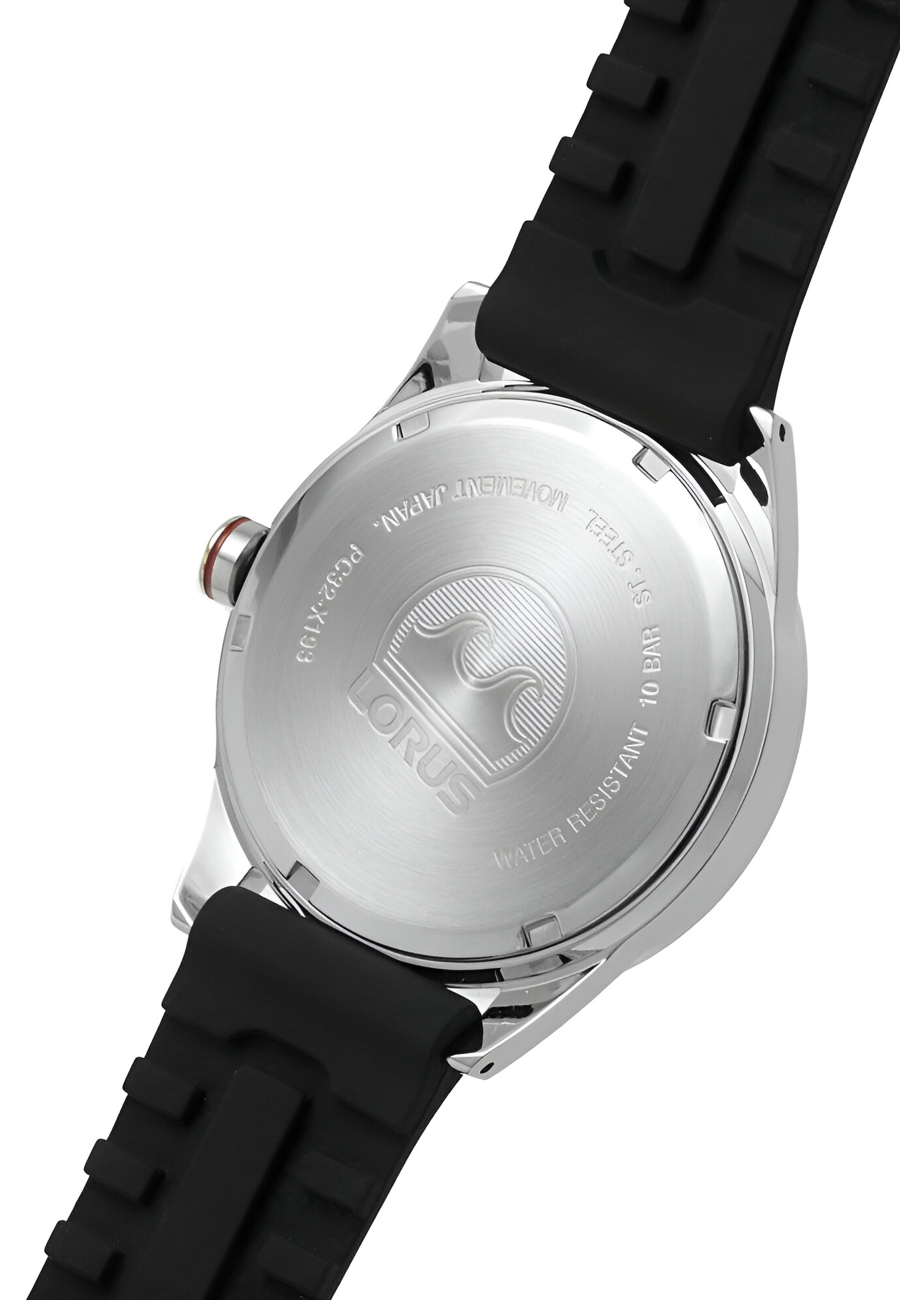 Lorus Silicone Men Black