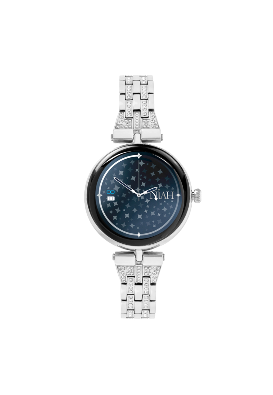 Reloj inteligente Lyra Medium Mesh Plata Reloj inteligente Lyra Medium Mesh Plata