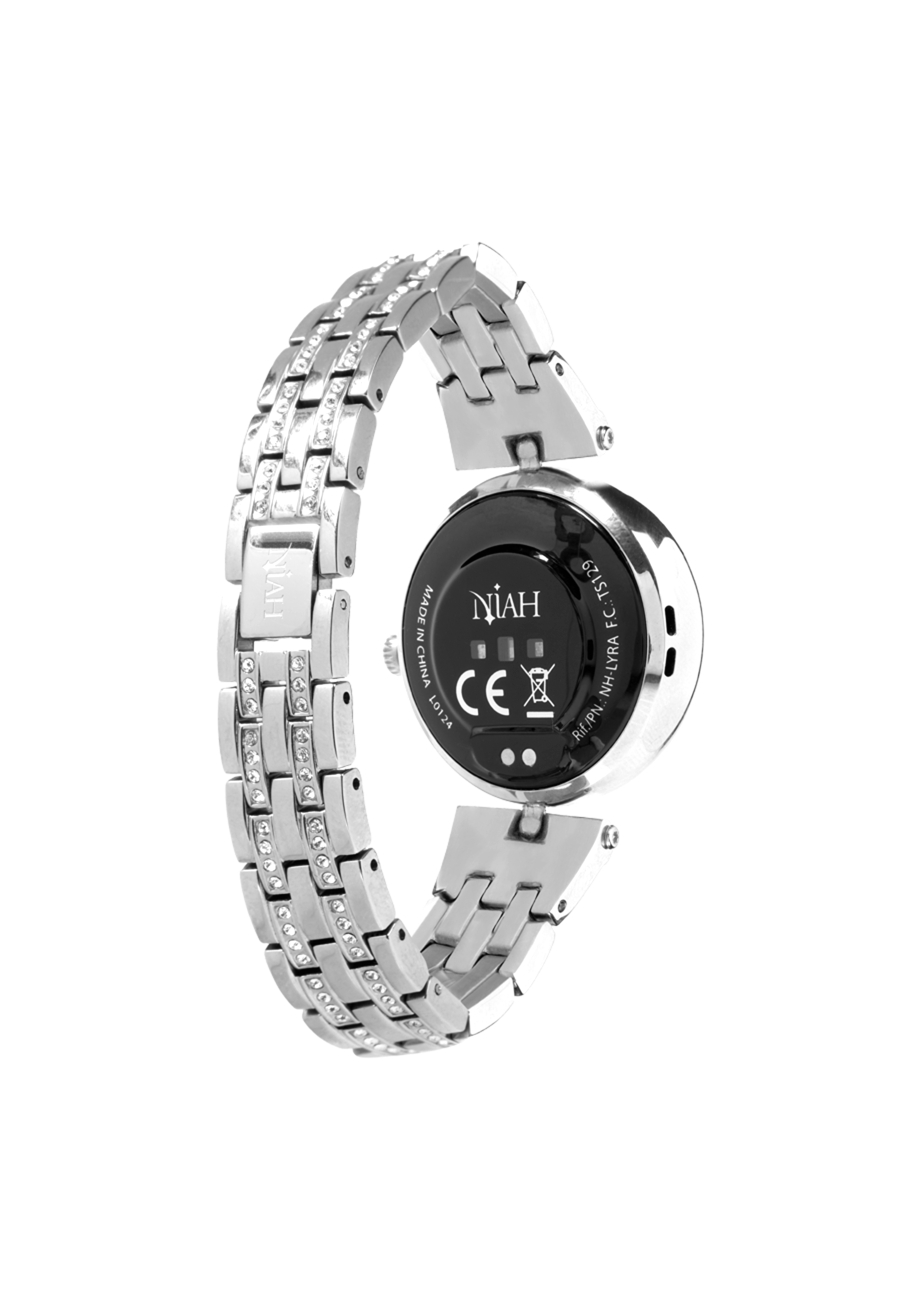 Reloj inteligente Lyra Medium Mesh Plata Reloj inteligente Lyra Medium Mesh Plata
