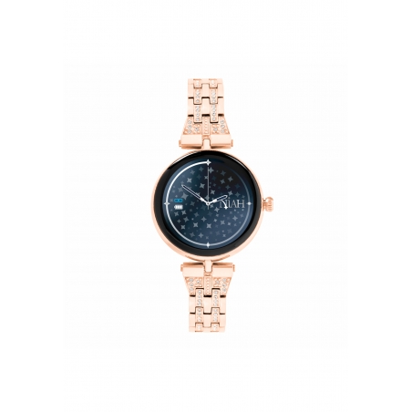 Smart Horloge Lyra Medium Mesh Goud Roze