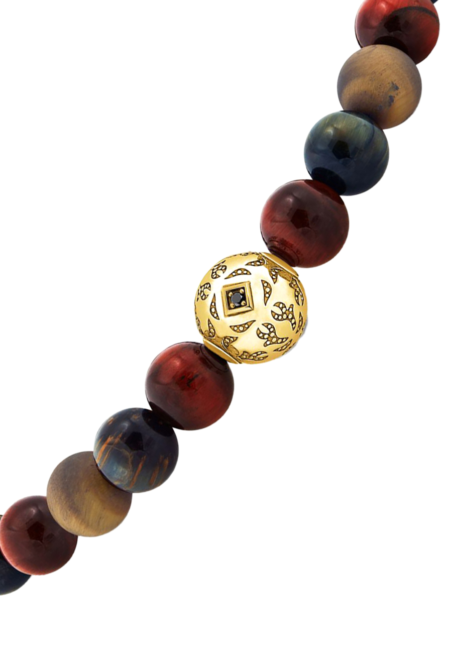 Armband Tigerauge Gold Armband Tigerauge Gold