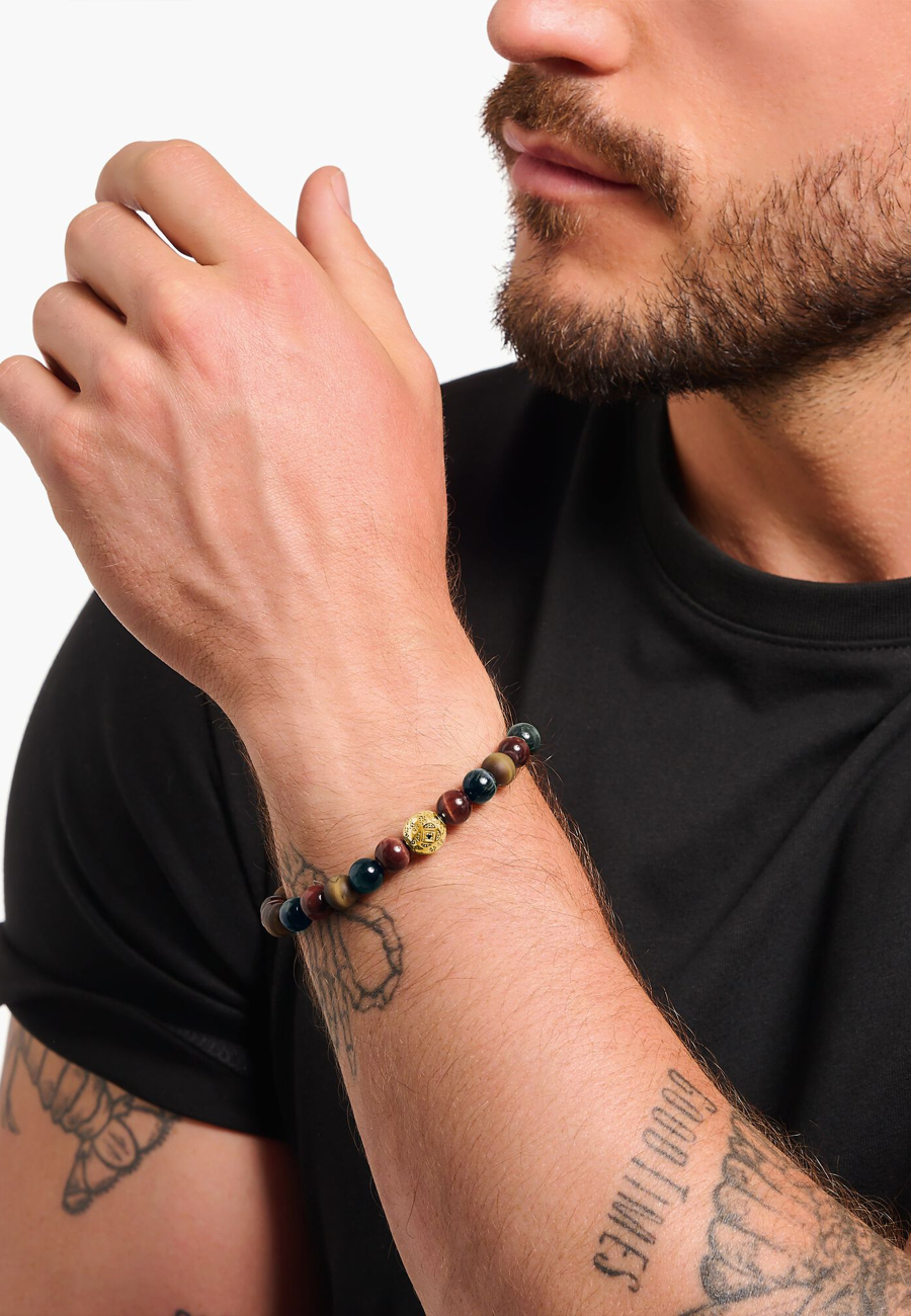 Armband Tigerauge Gold Armband Tigerauge Gold