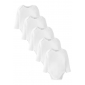 Baby Rompertje Lange Mouw Unisex 5 Pak