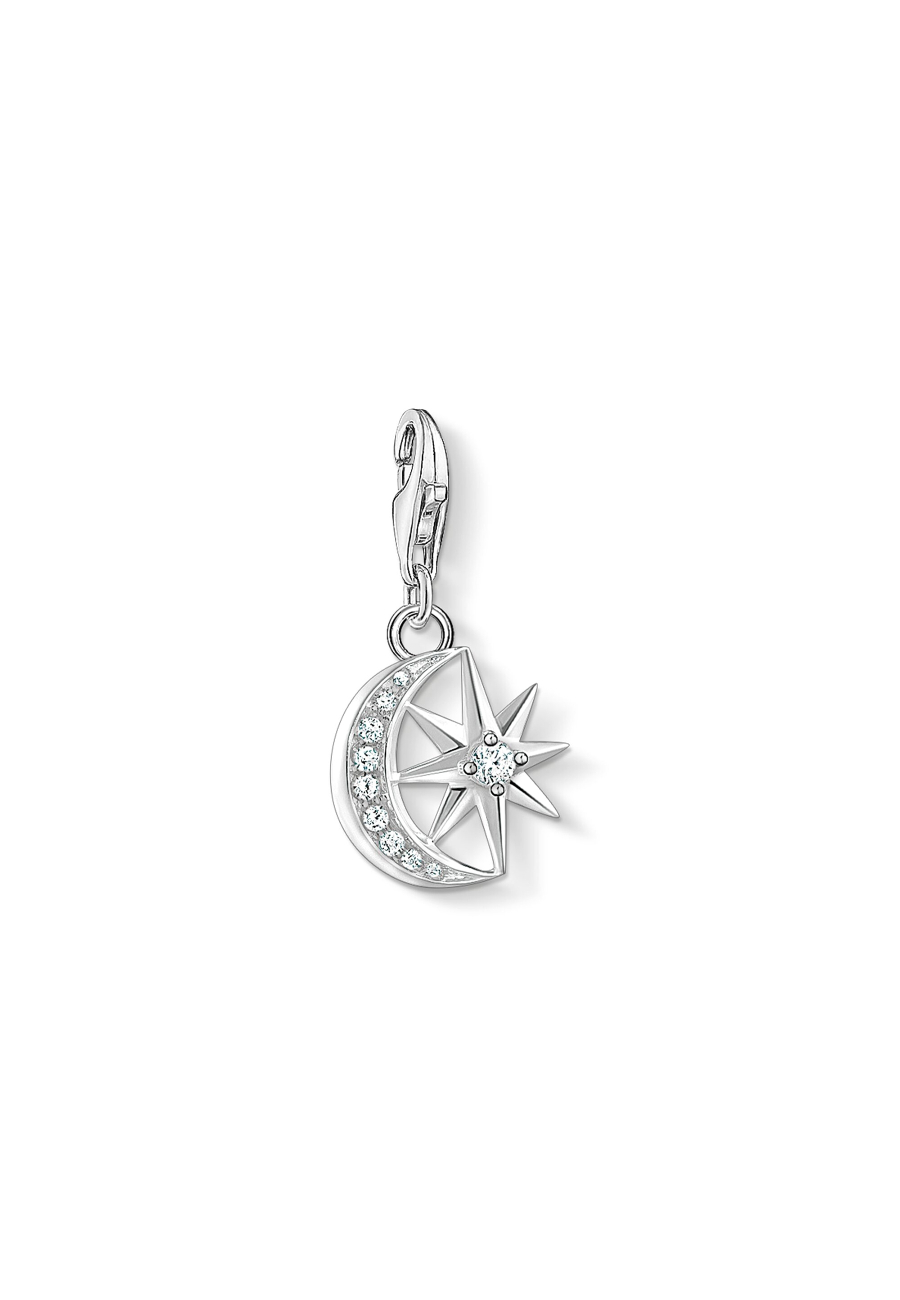 Charm-Anhänger Stern & Mond