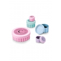 Colgante Charm Copa de Cóctel Azul