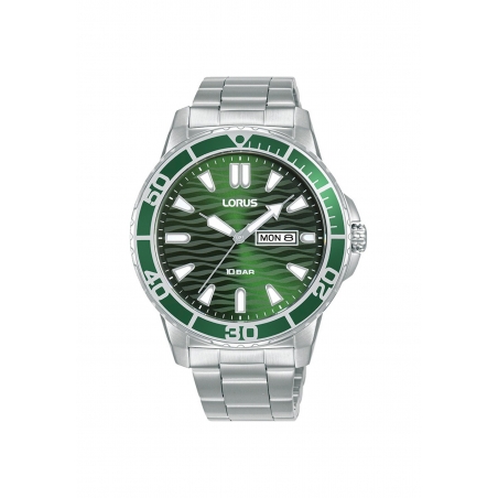 Lorus Classic Camo Verde Plata
