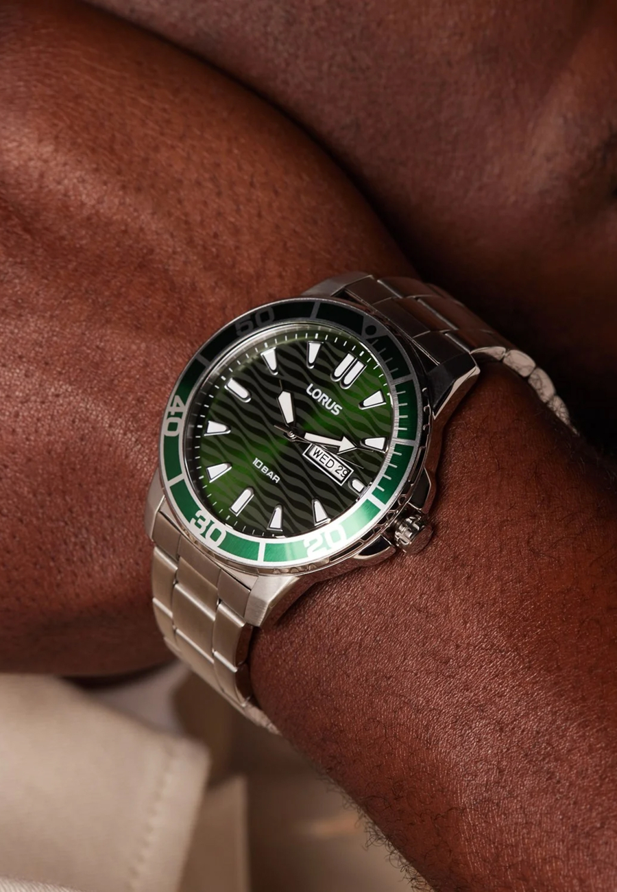 Lorus Classic Camo Verde Plata Lorus Classic Camo Verde Plata